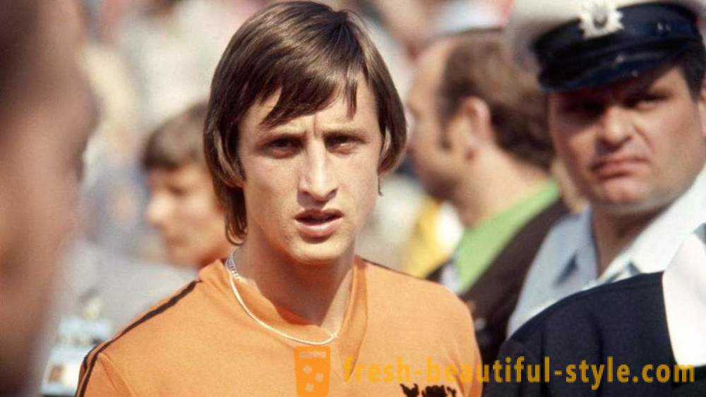 Fotbalista Johan Cruyff: biografie, fotografie a kariéra