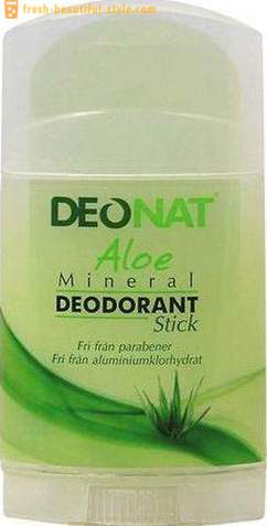 Minerální deodoranty: přehled a recenze