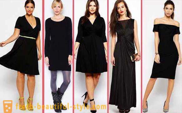 Módní tipy: co na sebe s černými šaty?