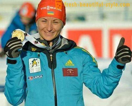 Ukrajinská biatlonistka Vita Semerenková: biografie, kariéra a osobní život