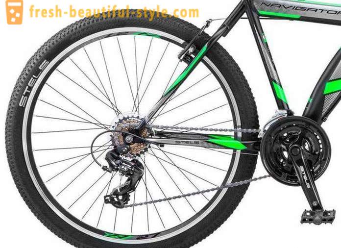 Bike Stels Navigator 550: popis, obecná charakteristika, recenze