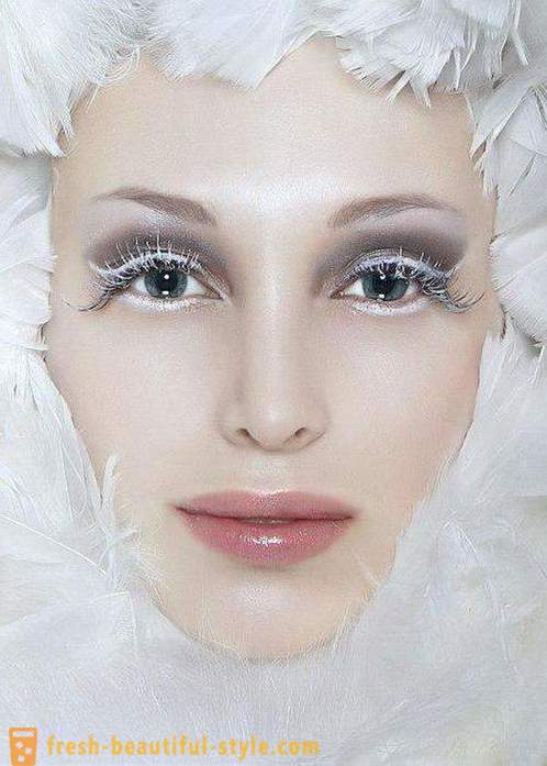 Make-up Sněhová královna: nabídka make-up a fotografie