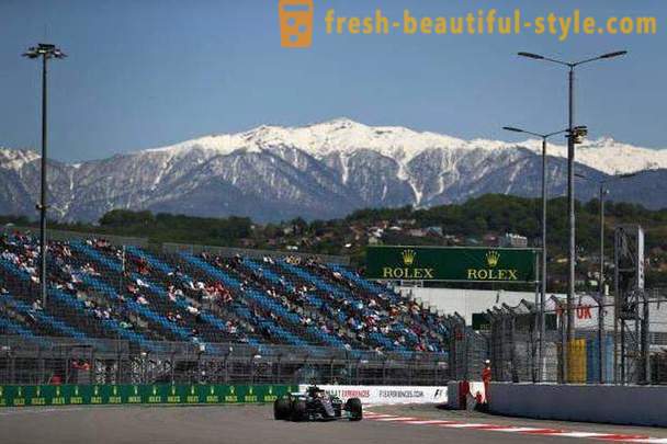 Trať, „Formule 1“ v Soči: popis, historie, charakteristika