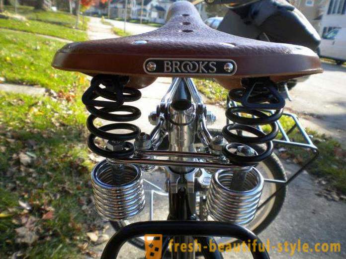Cyklistické sedlo Brooks: přehled, vlastnosti a výhody