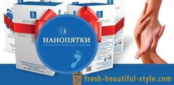 Cosmetic pedikúra „Nanopyatki“: recenze, návod k použití a složení