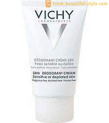 Deodoranty „Vichy“: recenze, přehled složení. Deodorant-antiperspirant Vichy