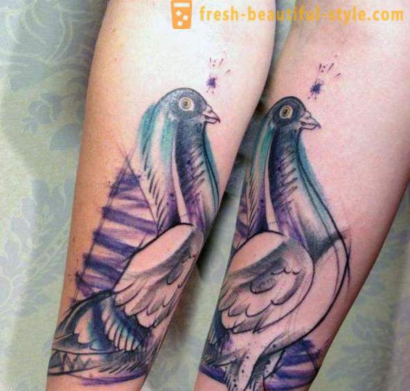Tetování „holubice“: Důsledky pro chlapce a dívky, historii a doporučení