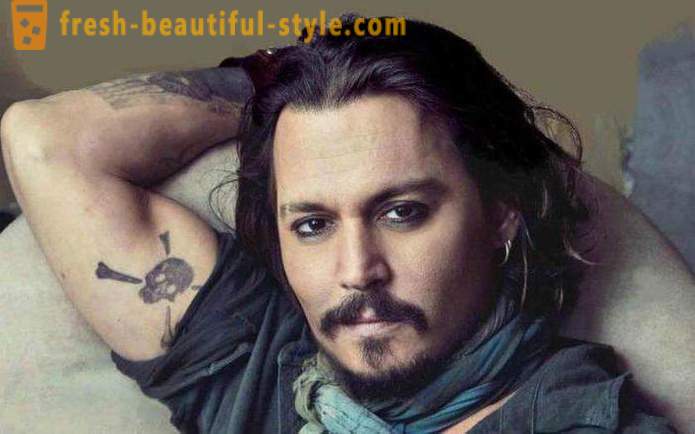 Vývoj účesů: Johnny Depp