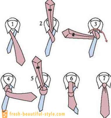 Jak uvázat kravatu uzel Windsor