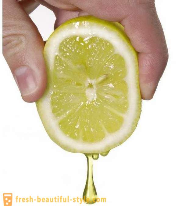 Jak mohu použít citron na obličeji?