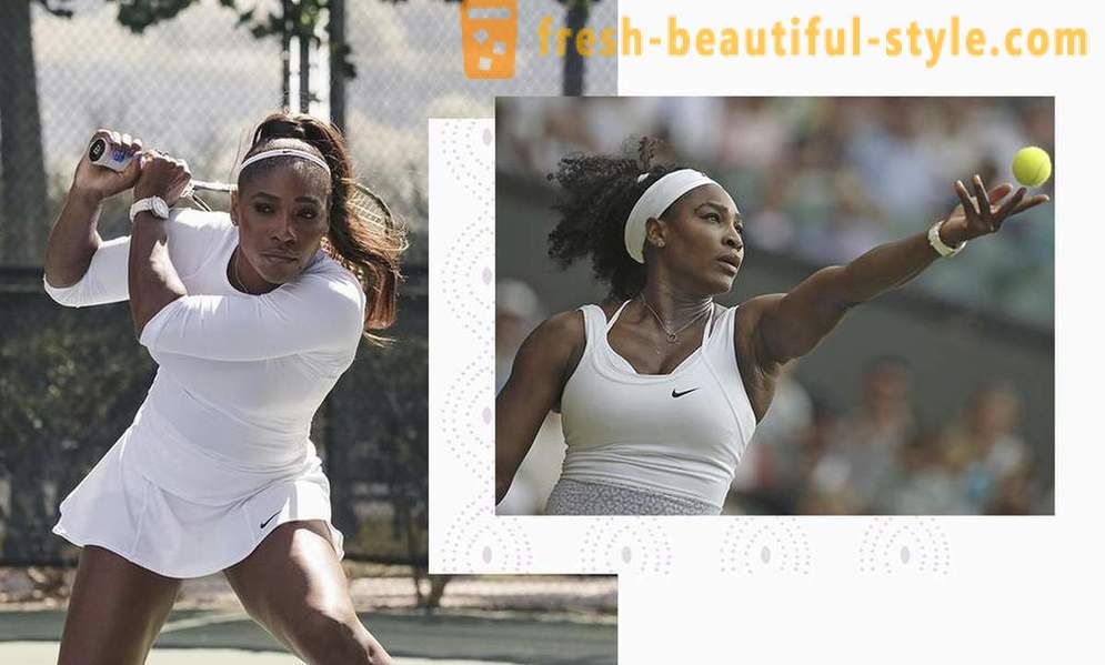 Hvězda režim: žil den jako Serena Williamsová