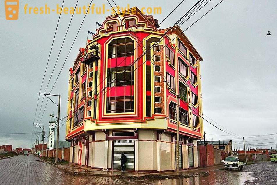 Alien architektura Bolívie