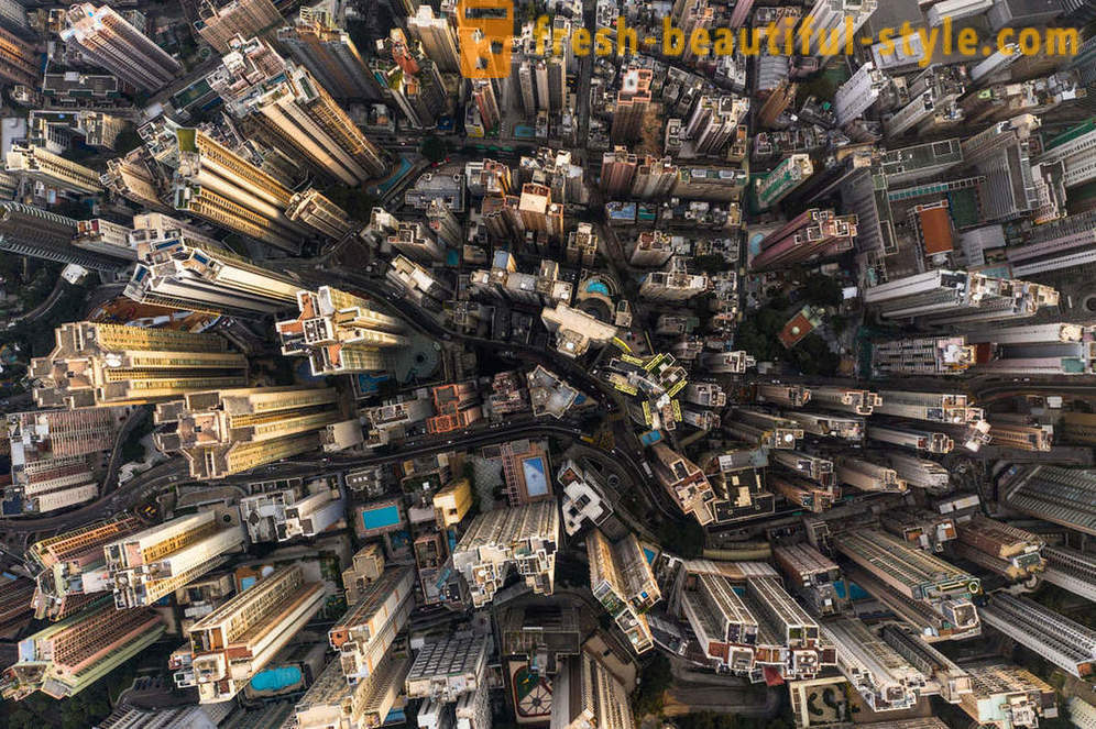 Hong Kong výškové ve fotografiích
