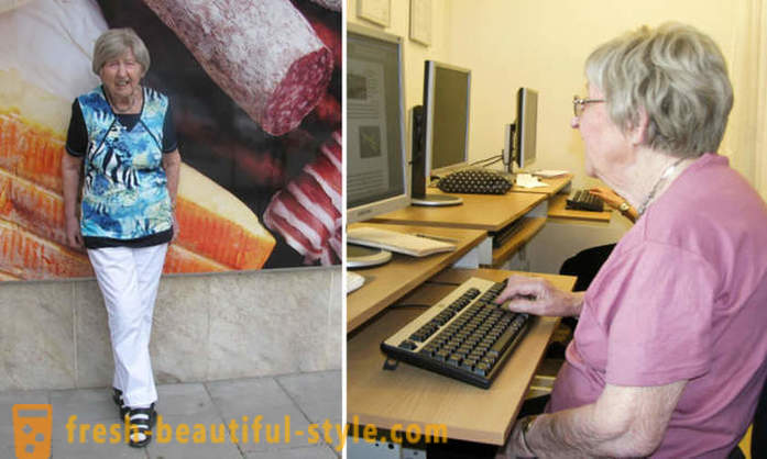 106-letý Dagny Carlsson ze Švédska - za nadsazení žena blogger