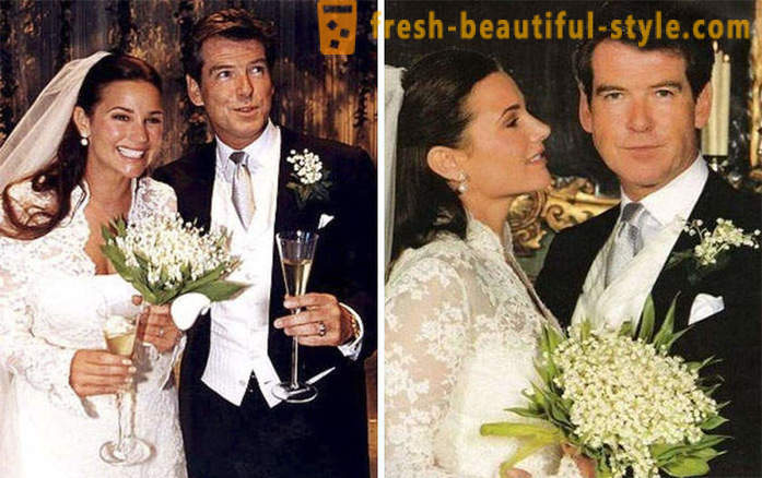 Pierce Brosnan a jeho manželka oslavili stříbrnou svatbu