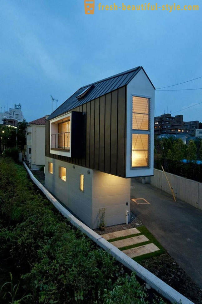 Miniaturní dům v Japonsku