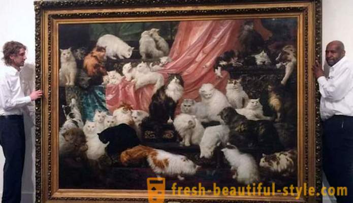 Top 6 nejdražší obrazy s kočkami