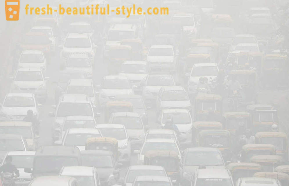 Co je nejvíce znečištěné ovzduší na světě