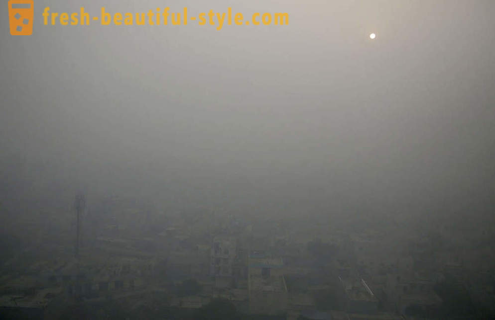 Co je nejvíce znečištěné ovzduší na světě