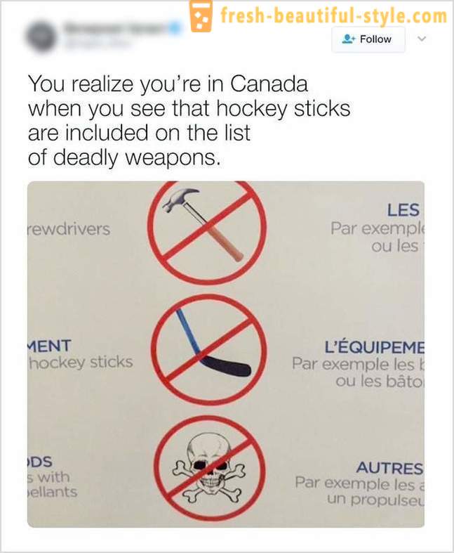 Věci, které lze nalézt pouze v Kanadě