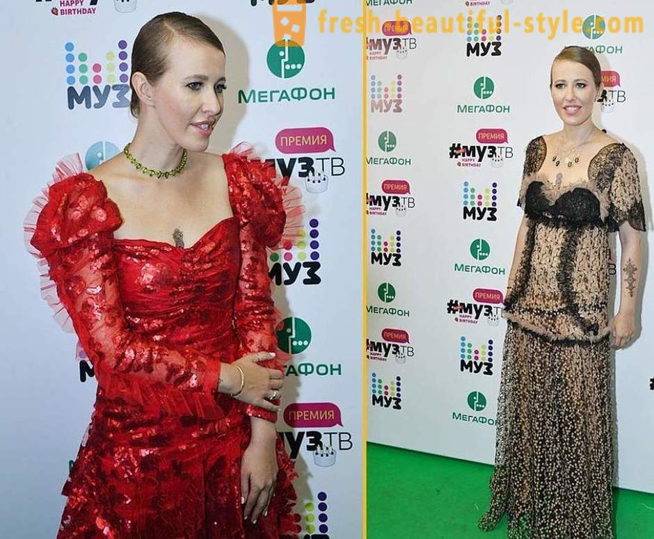 Nejvíce chuti oblečené celebrity na Muz-TV Award 2017