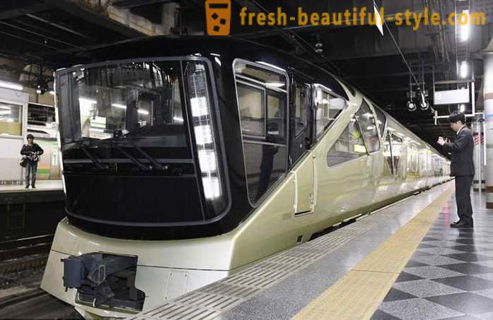 Shiki-Shima - jedinečná japonská luxusní vlak