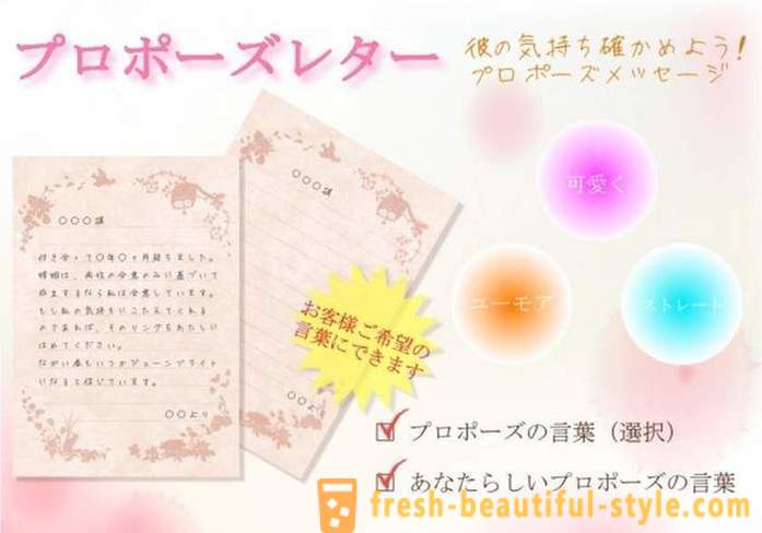 Originální Japonský servis pro dívky spěchat, aby se oženil
