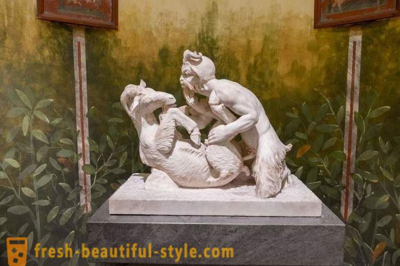 Tajemství muzeum erotické umění v Neapoli
