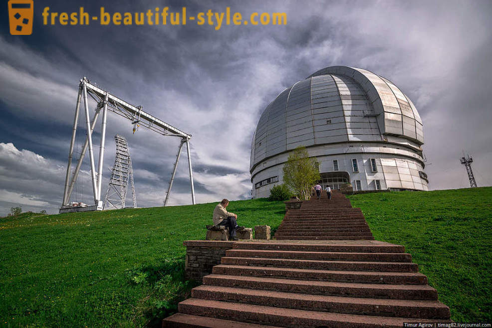 RATAN-600 - největší dalekohled na světě rádiových antén