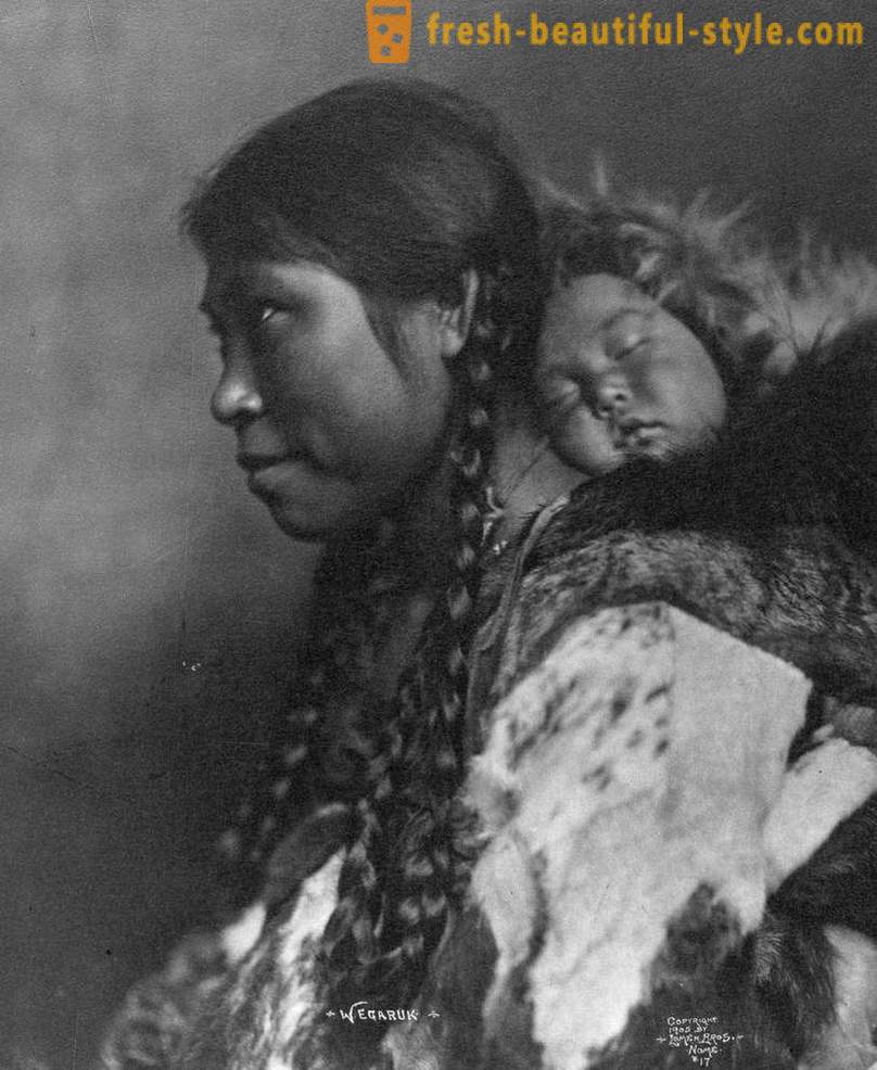 Aljašský Eskymáci k nezaplacení historické fotografie 1903 - 1930 rok