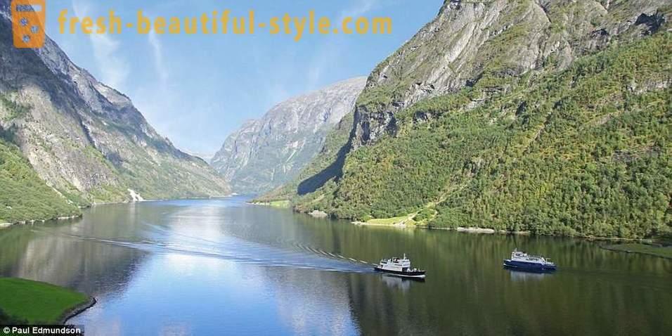 Krásu norských fjordů v práci britského fotografa