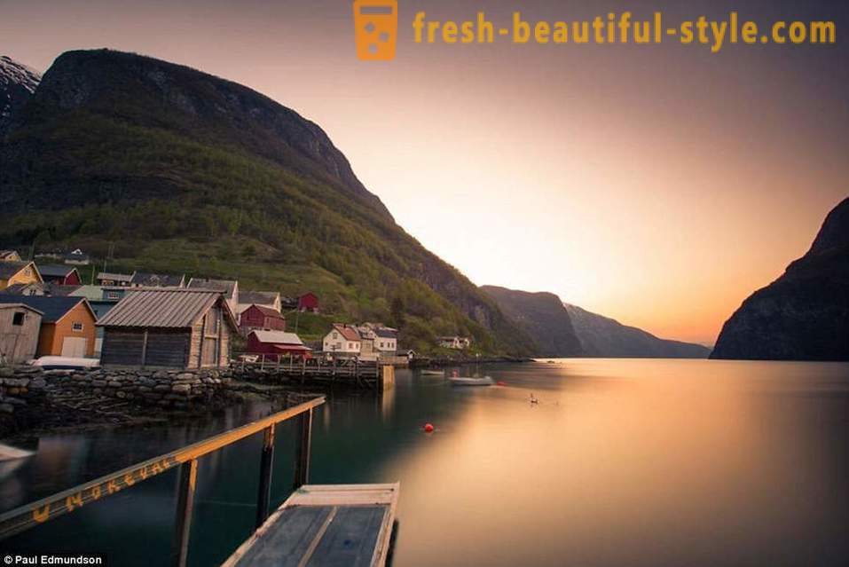 Krásu norských fjordů v práci britského fotografa
