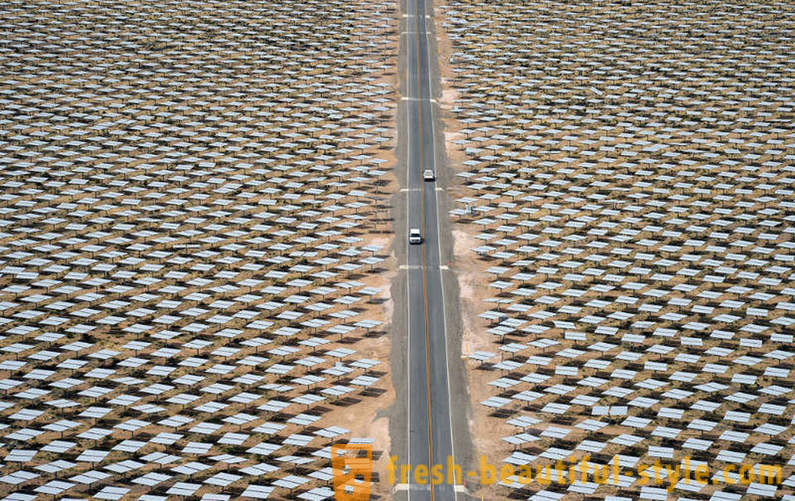 Jak funguje solární elektrárnu v největší světový
