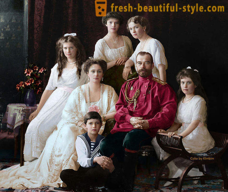 11 malované historické obrazy ruského lidu