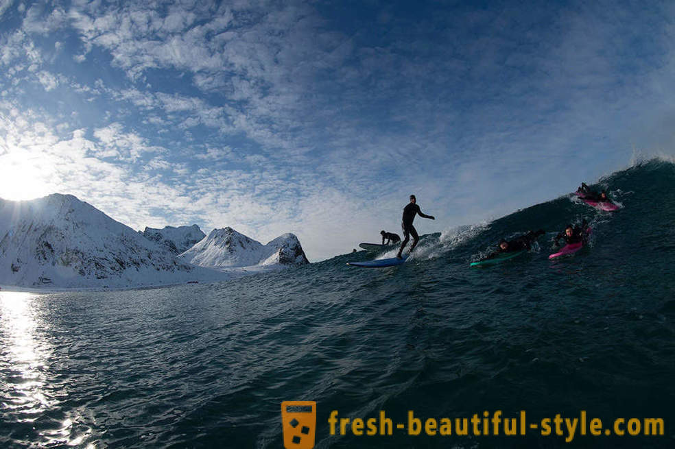 Extreme Arctic surfaři