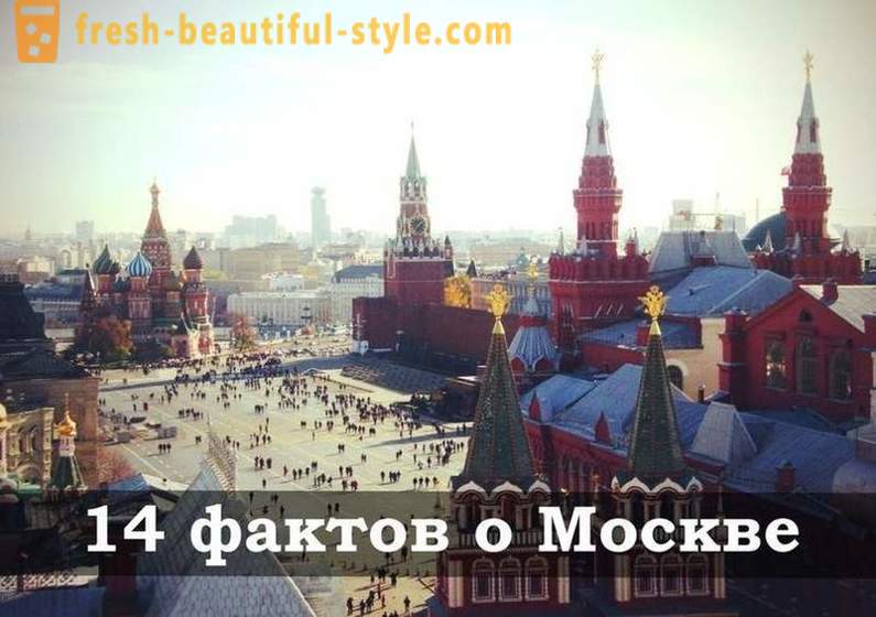 14 faktů o Moskvě
