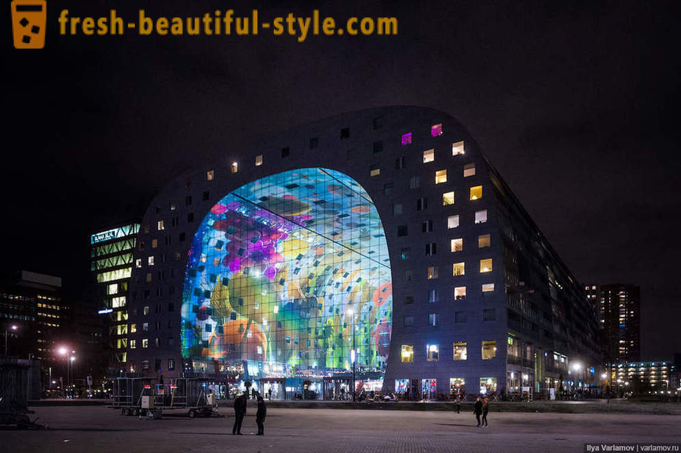 Rotterdam Markthol - luxus trh na světě