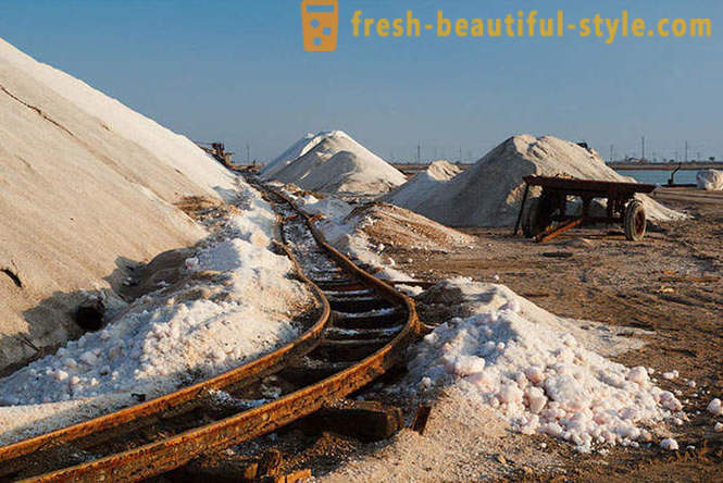 Těžba soli žije na Krymu