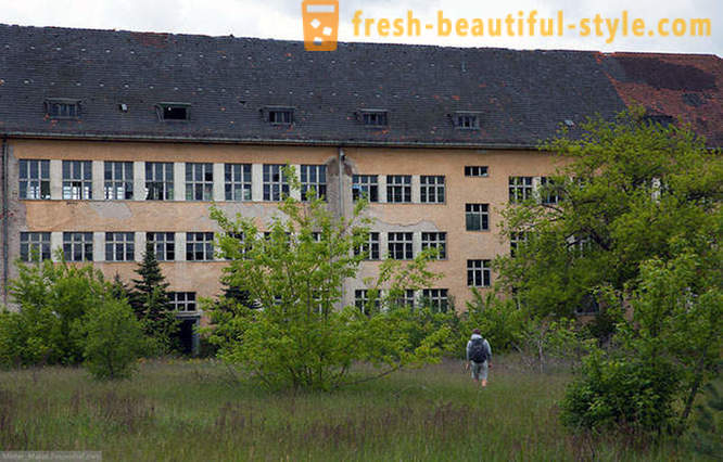 Opuštěné sídlo skupiny sovětských vojsk v Německu