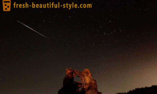 Zvezdopad nebo meteor Perseidy