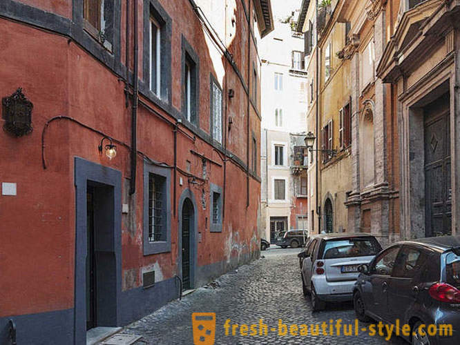 Byt o výměře 7 metrů čtverečních v Římě