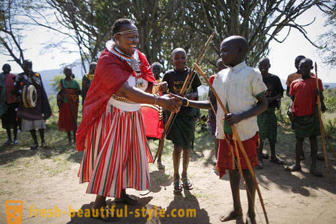 Lukostřelci kmene Pokot z Keni