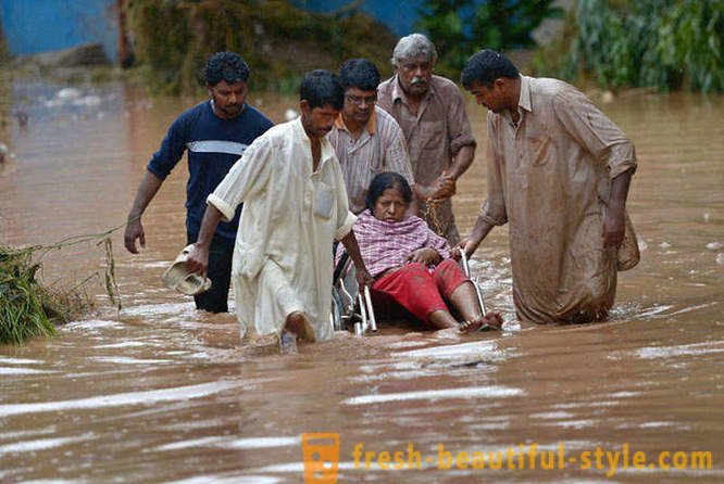 Historické povodně v Indii a Pákistánu