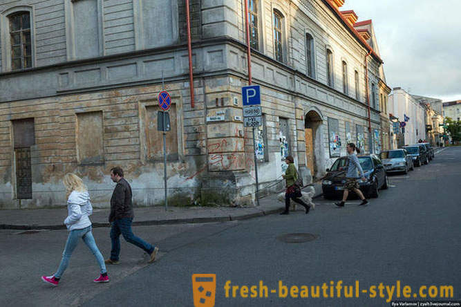 Procházka dobré a špatné Vilnius