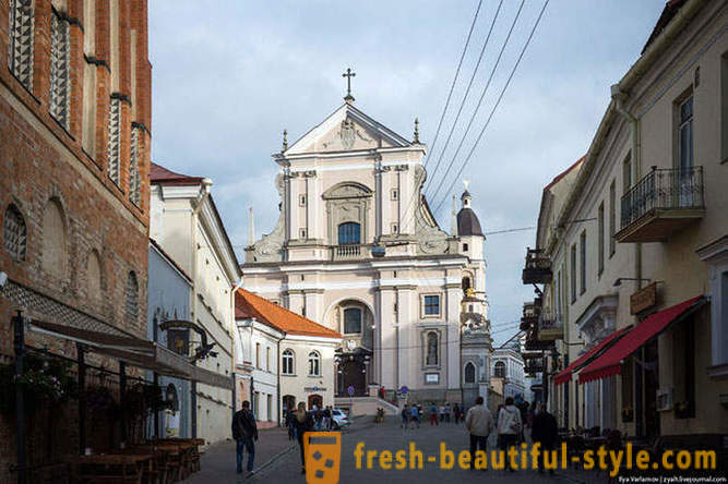 Procházka dobré a špatné Vilnius