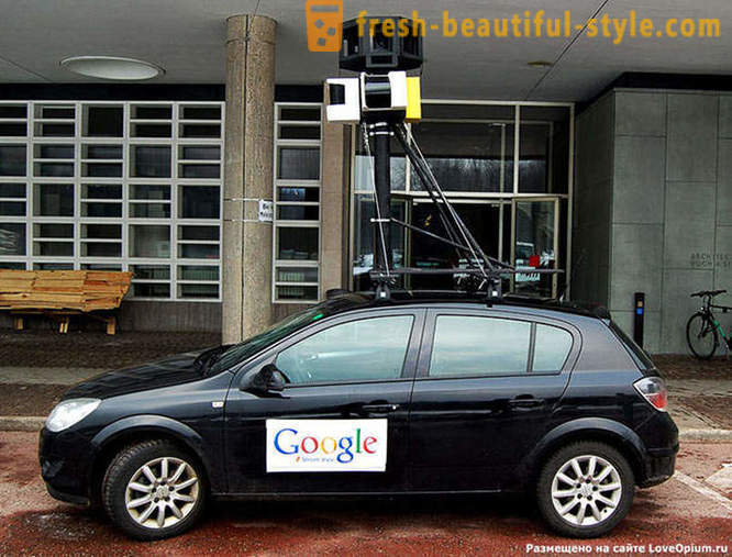 Jak panoramatické snímky na úrovni ulic Google dělá