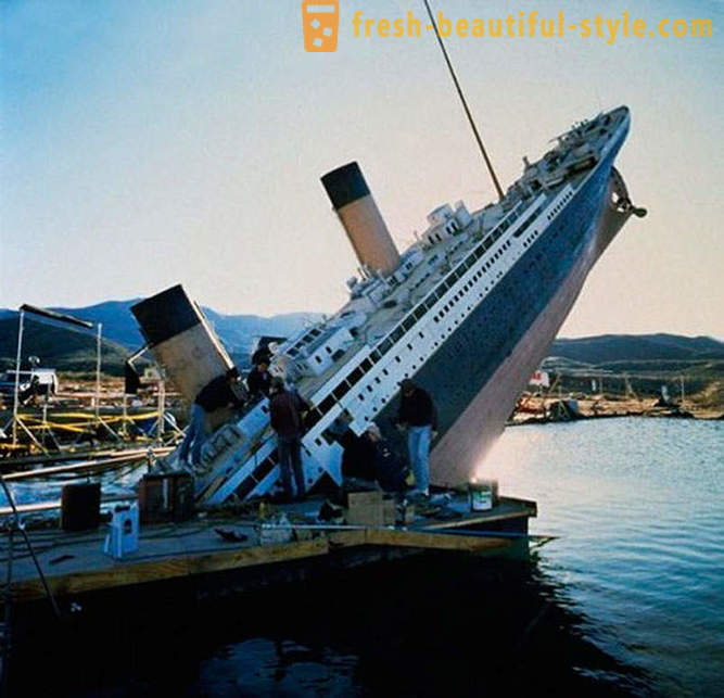 Jako filmování „Titanic“ - vzácné fotografie z natáčení