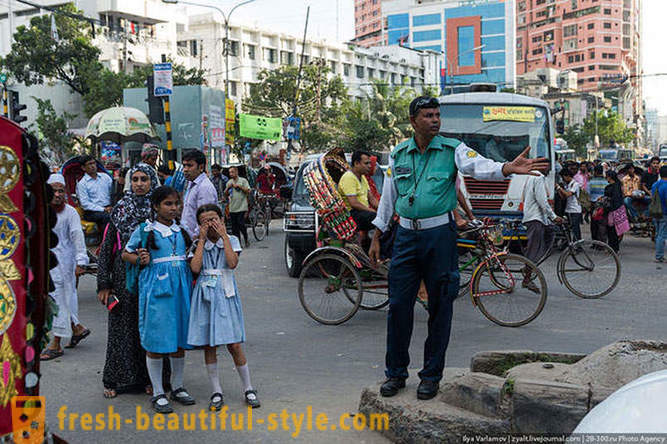 Dhaka - hlavní město Bangladéše úžasné