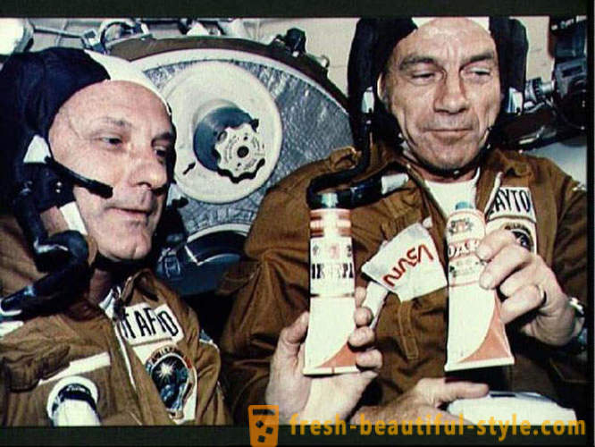 Jídlo v trubkách pro sovětských kosmonautů