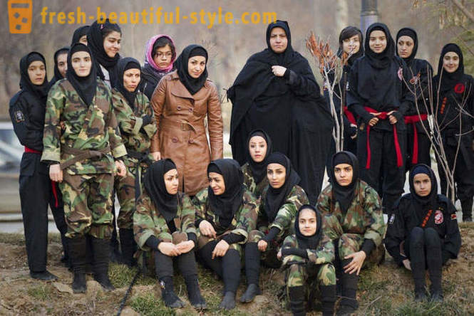 Íránské ženy ninjové